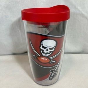 Tampa Bay Buccaneers Tervis Tumbler Lid Red Flag Logo NFL Football Travel Mug
